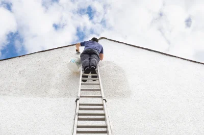 Peinture extérieure à Primelin — façades et ravalement